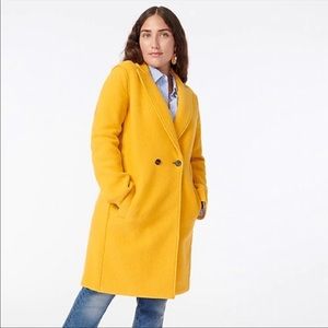 J.Crew Daphne Boiled Wool Top Coat. Literally worn once.